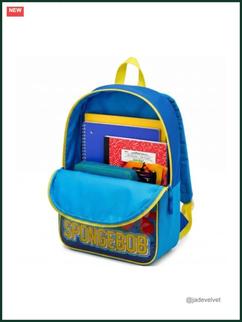 Toddler Backpack with Padded Straps & Zip Compartment for School
